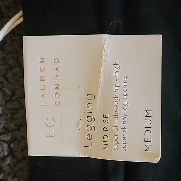 LC Lauren Conrad Black Leggings - Picture 7 of 8